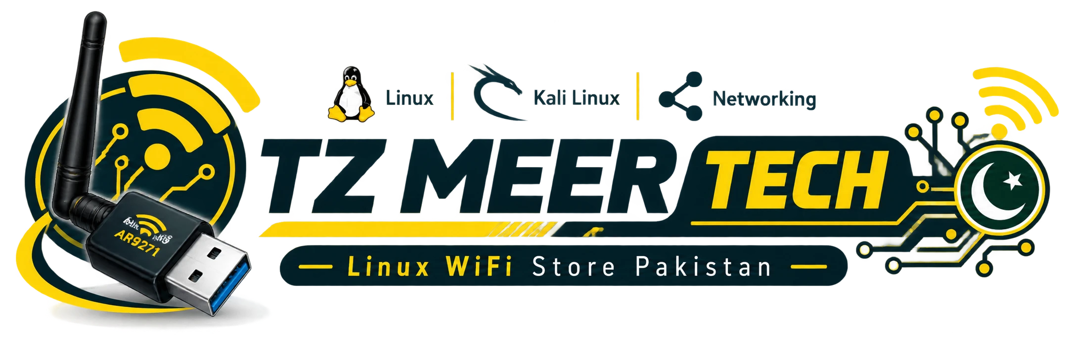 TZ Meer Tech Linux WiFi Store Pakistan logo