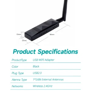 Compact USB WiFi Dongle Slim